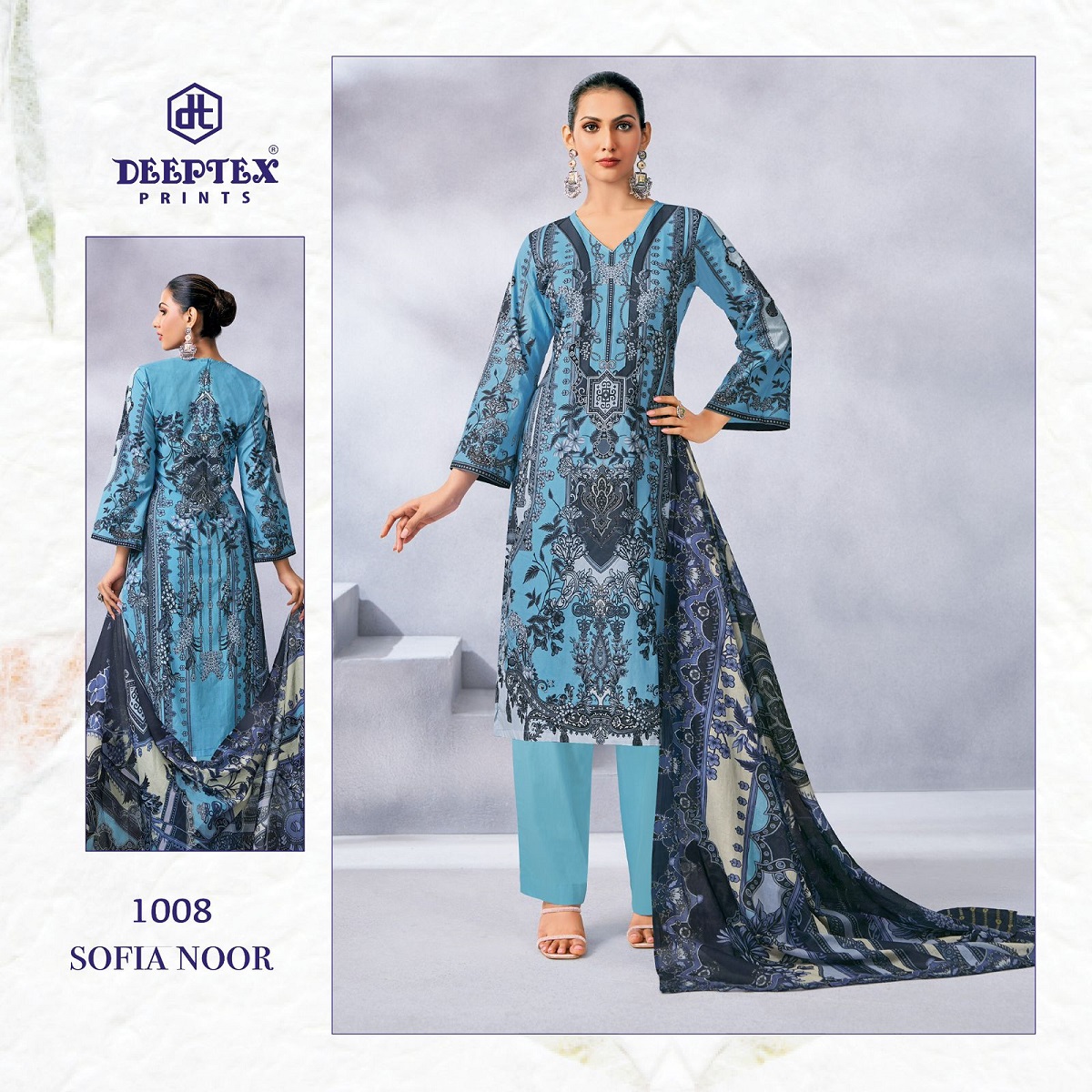 MNF » Deeptex Sofiya Noor – Readymade Karachi Kurti Pant With Dupatta